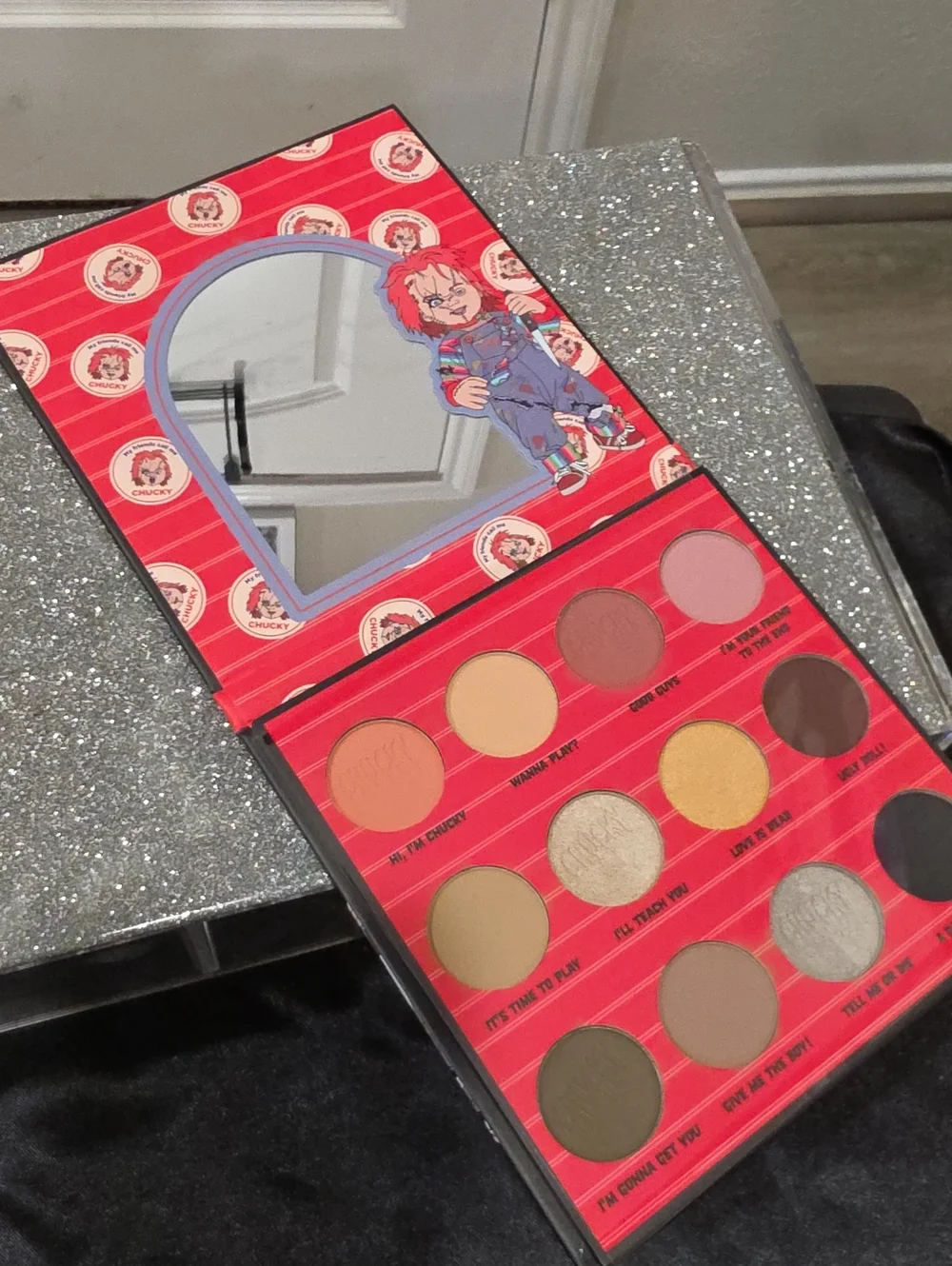 Taste Beauty X Chucky Lenticular Eyeshadow Palette